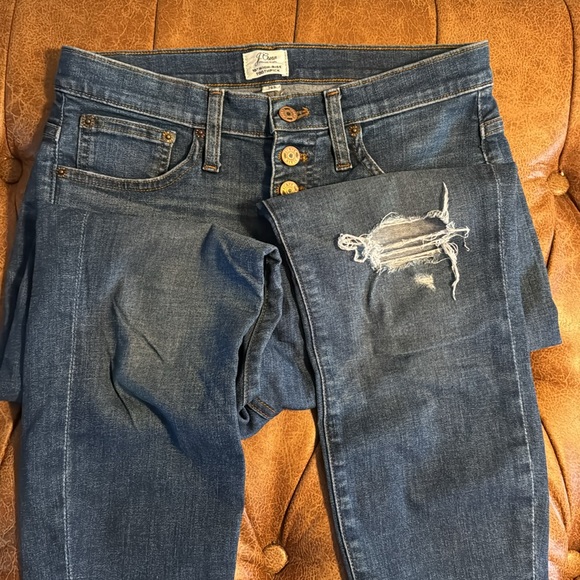 J Crew Highrise Toothpick Jean - Picture 4 of 5